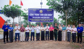 Xã Nội Bài gắn biển công trình dân vận khéo chào mừng Đại hội đại biểu toàn quốc Mặt trận Tổ quốc Việt Nam và các tổ chức chính trị-xã hội nhiệm kỳ 2026-2031 