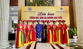 Hội Người cao tuổi phường Long Biên tham gia liên hoan “Tiếng hát dân ca Người cao tuổi Thủ đô Hà Nội”