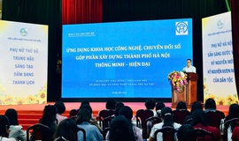 Truyền thông, tọa đàm với chủ đề: “ứng dụng công nghệ, chuyển đổi số trong hoạt động của hội phụ nữ thành phố Hà Nội”