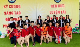 TRƯỜNG THCS ĐỊNH CÔNG TỔ CHỨC SINH HOẠT DƯỚI CỜ TUẦN 35 VỚI CHỦ ĐỀ PHÒNG TRÁNH TAI NẠN ĐUỐI NƯỚC
