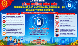 UBND XÃ BÌNH MINH ĐẨY MẠNH TUYÊN TRUYỀN, NÂNG CAO NHẬN THỨC VỀ BẢO ĐẢM AN NINH MẠNG, AN NINH DỮ LIỆU TRONG GIAI ĐOẠN CHUYỂN ĐỔI SỐ