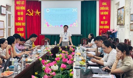 Giám sát công tác giáo dục và chuyển đổi số tại Trường Trung học cơ sở Cự Khối