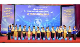 Hà Nội phát động Tháng hành động vì trẻ em năm 2026 với chủ đề: “Trẻ em hạnh phúc, an toàn, vững bước trong kỷ nguyên số”