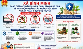 Công văn về việc tăng cường công tác tuyên truyền, cảnh báo người dân đối với hoạt động quảng cáo khám
bệnh, chữa bệnh và các sản phẩm y dược cổ truyền