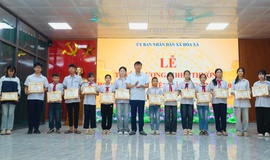 Hòa Xá vinh danh 71 học sinh tiêu biểu năm học 2025 - 2026