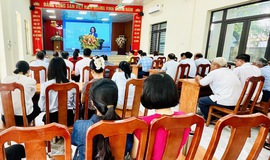 Xã Hòa Xá tham dự lễ phát động tháng hành động vì trẻ em năm 2026