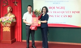 Phó Chủ tịch UBND xã Minh Châu được bổ nhiệm làm Giám đốc Trung tâm Lưu trữ lịch sử thành phố Hà Nội
