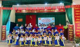 Trường Mầm non Bình Minh II tổng kết năm học 2025- 2026, chia tay các bé 5 tuổi ra trường