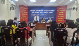 TỔ CHỨC GIAO BAN GIẢI QUYẾT ĐIỂM NGHẼN VỀ AN TOÀN THỰC PHẨM TRÊN ĐỊA BÀN PHƯỜNG BỒ ĐỀ