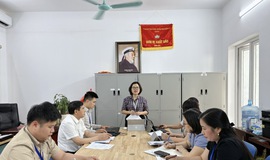 Chi bộ Cơ quan Ủy ban MTTQ phường Long Biên sinh hoạt chuyên đề về Nghị quyết số 02-NQ/TW của Bộ Chính trị