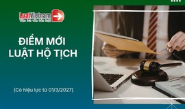 10 điểm mới tại Luật Hộ tịch (sửa đổi) 2026