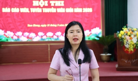 Tổng duyệt Chung khảo Hội thi Báo cáo viên, Tuyên truyền viên giỏi xã Tam Hưng năm 2026: Sẵn sàng cho ngày hội lan tỏa Nghị quyết của Đảng