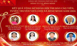 Xã Bình Minh sẵn sàng tổ chức hội thi báo cáo viên, tuyên truyền viên giỏi năm 2026