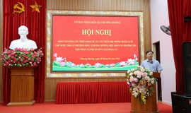 Xã Chương Dương triển khai dự án xây dựng hệ thống
 mạng lưới cấp nước giai đoạn 2A
