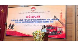 Uỷ ban MTTQ Việt Nam phường Long Biên tổ chức hội nghị tuyên truyền, công tác phòng cháy, chữa cháy và cứu nạn, cứu hộ năm 2026