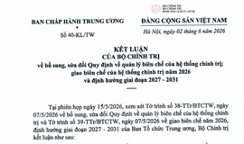 UBND phường Văn Miếu - Quốc Tử Giám tuyên truyền Kết Luận số 40-KL/TW