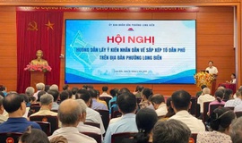 Phường Long Biên hướng dẫn lấy ý kiến Nhân dân về việc sắp xếp tổ dân phố