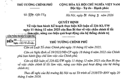 PHƯỜNG HỒNG HÀ TĂNG CƯỜNG TUYÊN TRUYỀN, QUÁN TRIỆT THỰC HIỆN KẾT LUẬN SỐ 226-KL/TW VỀ CHẤN CHỈNH LỀ LỐI LÀM VIỆC, NÂNG CAO HIỆU QUẢ HOẠT ĐỘNG CỦA HỆ THỐNG CHÍNH TRỊ