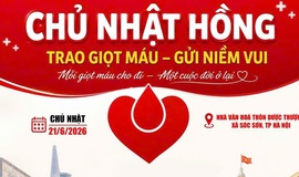 XÃ SÓC SƠN PHÁT ĐỘNG HƯỞNG ỨNG NGÀY HỘI HIẾN MÁU TÌNH NGUYỆN NĂM 2026