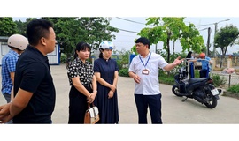 Ban Văn hóa - Xã hội HĐND xã Bình Minh khảo sát thực trạng hoạt động các thiết chế văn hóa, thể thao cơ sở
