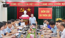 BCĐ bồi thường, hỗ trợ và tái định cư xã Thiên Lộc tổ chức hội nghị giao ban tháng 6/2026