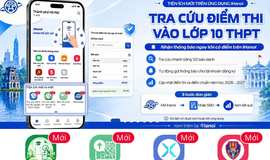 iHanoi ra mắt tính năng tra cứu điểm thi lớp 10 THPT, tự động thông báo khi có kết quả

