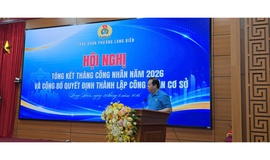 Công đoàn phường Long Biên tổng kết Tháng Công nhân năm 2026