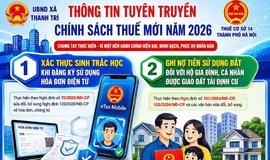 Thực hiện xác thực sinh trắc học đối với người đại diện theo pháp luật khi đăng ký sử dụng hóa đơn điện tử và chính sách ghi nợ tiền sử dụng đất đối với hộ gia đình, cá nhân được giao đất tái định cư