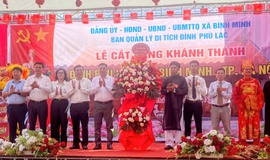 Xã Bình Minh long trọng tổ chức Lễ khánh thành công trình tu bổ, tôn tạo Đình Phù Lạc