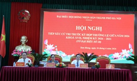 TỔ ĐẠI BIỂU SỐ 20 HĐND THÀNH PHỐ HÀ NỘI TIẾP XÚC CỬ TRI CÁC XÃ BÌNH MINH, THANH OAI, TAM HƯNG, DÂN HÒA TRƯỚC KỲ HỌP THƯỜNG LỆ GIỮA NĂM 2026