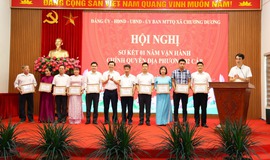 Xã Chương Dương đạt nhiều kết quả tích cực sau 01 năm vận hành chính quyền địa phương 02 cấp