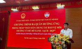 Xã Nội Bài ra quân hưởng ứng Phong trào thi đua “Toàn dân chung tay bảo vệ môi trường vì Thủ đô xanh - sạch - đẹp”, ngày môi trường thế giới và tháng hành động vì môi trường 
