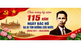 KỶ NIỆM 115 NĂM NGÀY BÁC HỒ RA ĐI TÌM ĐƯỜNG CỨU NƯỚC (05/6/1911 - 05/6/2026)