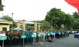 Phường Định Công tổ chức Chương trình ra quân hưởng ứng phong trào “Toàn dân chung tay bảo vệ môi trường, vì Thủ đô xanh - sạch - đẹp”.