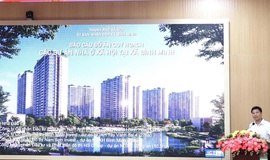HỘI NGHỊ LẤY Ý KIẾN ĐỒ ÁN QUY HOẠCH CHI TIẾT TỈ LỆ 1/500 CÁC KHU NHÀ Ở XÃ HỘI TRÊN ĐỊA BÀN XÃ BÌNH MINH