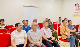 Hội Cựu chiến binh phường Long Biên phối hợp tổ chức khám sức khỏe, tư vấn y tế miễn phí cho 50 cán bộ Hội