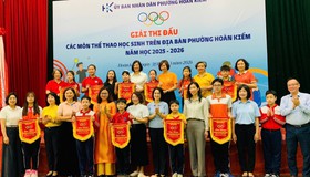 Phường Hoàn Kiếm tổ chức giải thể thao học sinh phổ thông năm học 2025 - 2026