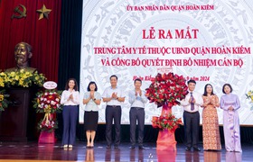 Ra mắt Trung tâm y tế thuộc UBND quận Hoàn Kiếm