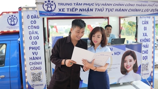 Mang “Dịch vụ công lưu động” đến với đồng bào dân tộc thiểu số xã Ba Vì