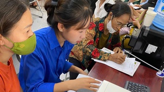 Sắc xanh thanh niên trong ngày đầu ra quân Chiến dịch “Thanh niên đồng hành cùng hành chính công”