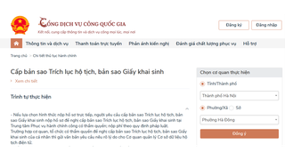 Hà Nội tái cấu trúc thủ tục cấp bản sao trích lục hộ tịch, bản sao giấy khai sinh: Tiết kiệm hơn 160 tỷ đồng mỗi năm