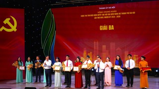 Trung tâm Phục vụ hành chính công Hà Nội tham dự Chung khảo Cuộc thi tìm hiểu Nghị quyết Đại hội Đại biểu Đảng bộ Thành phố lần thứ XVIII