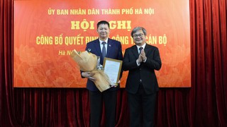 Công bố Quyết định bổ nhiệm Giám đốc Trung tâm Phục vụ hành chính công thành phố Hà Nội
