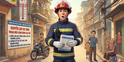  KHÔNG CHỦ QUAN TRONG MÙA NẮNG NÓNG – CHỦ ĐỘNG PHÒNG CHÁY, CHỮA CHÁY! 