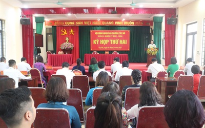 Kỳ họp thứ II HĐND phường Tây Mỗ khóa I,  nhiệm kỳ 2021-2026