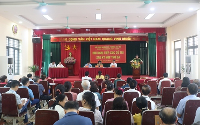 HĐND phường Tây Mỗ tổ chức Hội nghị tiếp xúc cử tri sau Kỳ họp thứ Ba