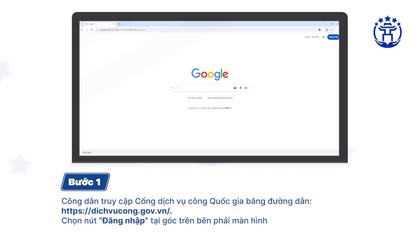 Hướng dẫn người dân làm thủ tục 
