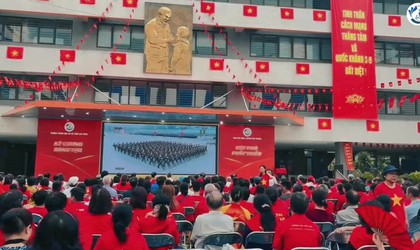 Tiếp sóng A80: Điểm cầu Trường THCS Trần Duy Hưng