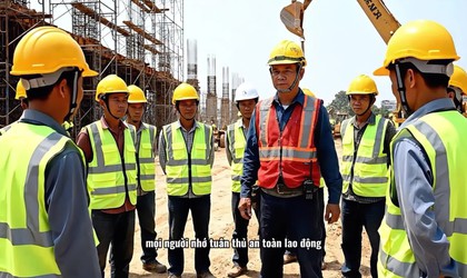  CẢNH BÁO TAI NẠN LAO ĐỘNG DO NGÃ CAO