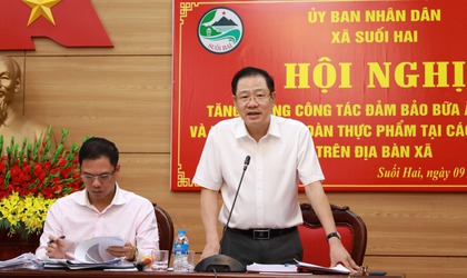 Xã Suối Hai tổ chức hội nghị quán triệt công tác đảm bảo an toàn thực phẩm năm 2025